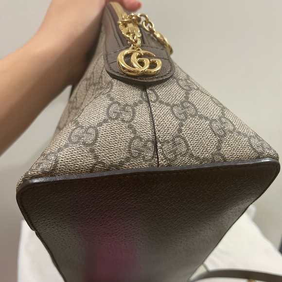 ♥️Gucci
beige Ophidia GG medium top handle bag♥️ - Picture 13 of 17